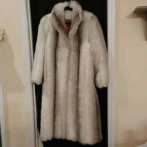 Beautiful long fake fur coat